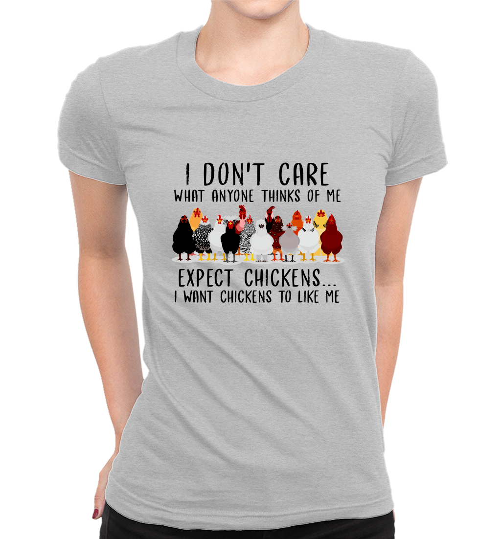 Women’s Funny T Shirts I Don’t Care What Anyone Thinks Of Me Except ...
