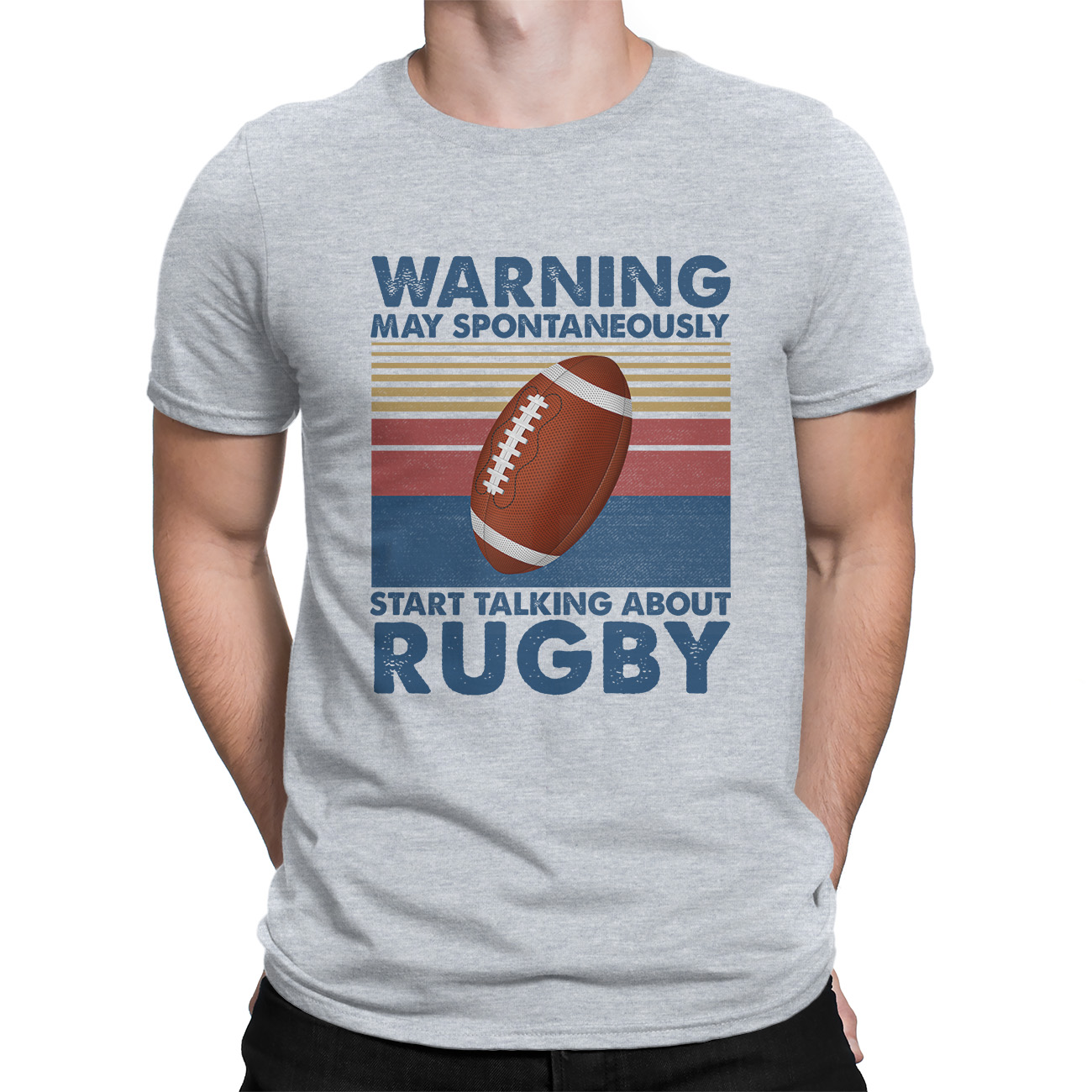 Vintage T-Shirts – Warning May Spontaneously Start Talking About Rugby ...